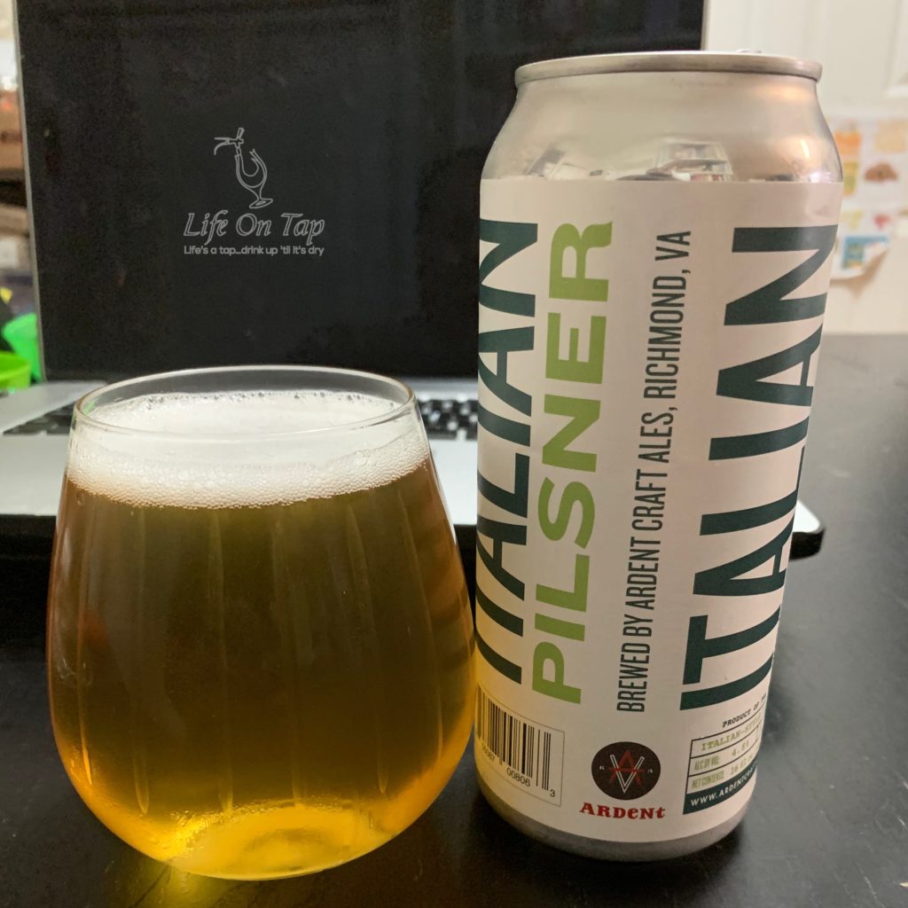 Life On Tap Episode #281: Ardent Italian Pilsner