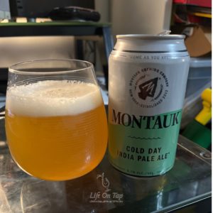 Life On Tap Episode #306: Cold Day IPA (Montauk Brewing Company Cold IPA, American IPA)