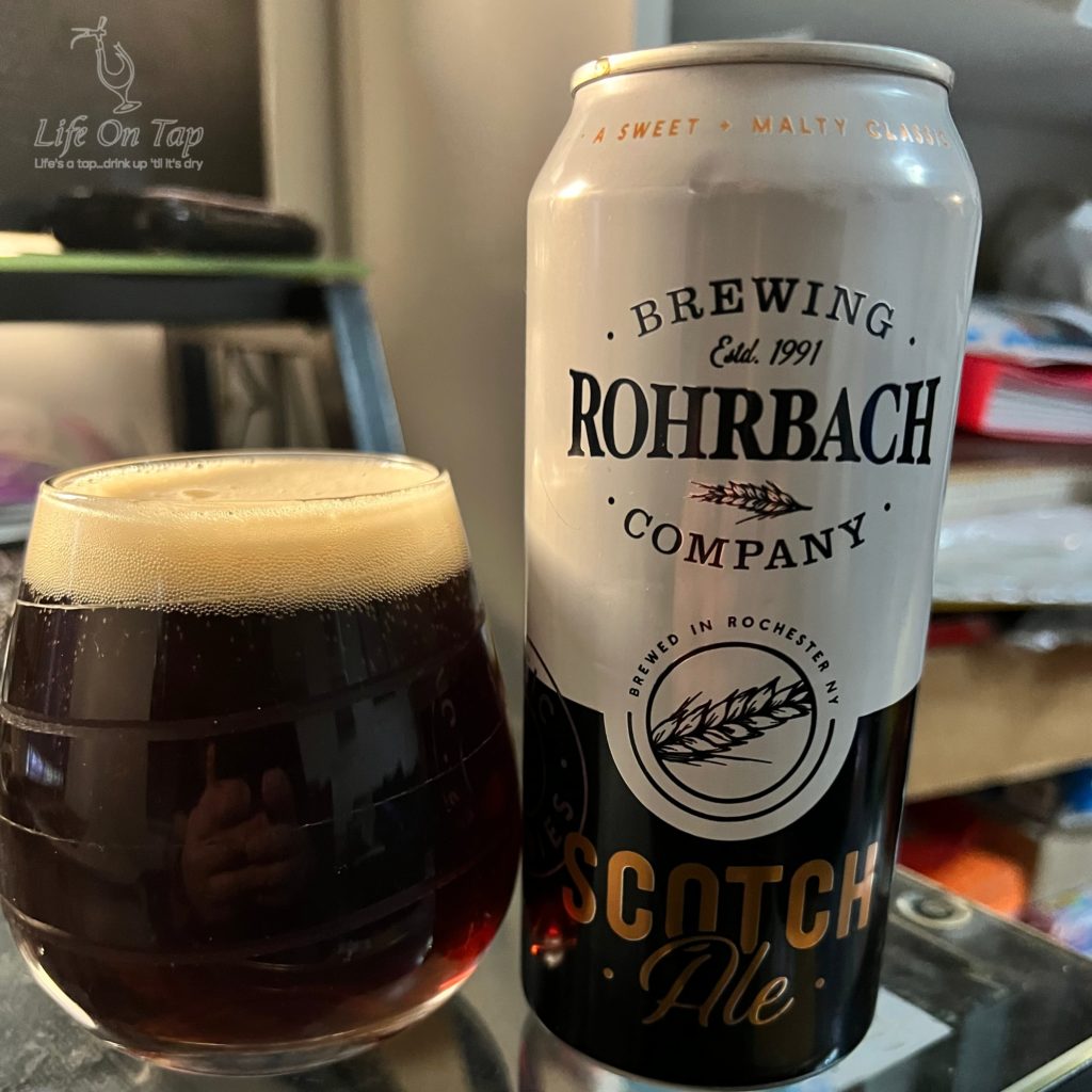 Life On Tap Episode #311: Rohrbach Scotch Ale (Rohrbach Brewing Company Scotch Ale)