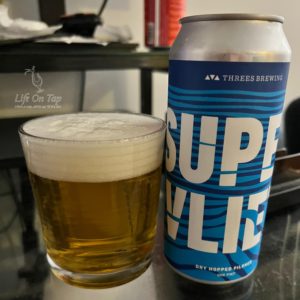 Life On Tap Episode # 321: Super Vliet (Threes Brewing Super Vliet, Can-Conditioned German-style Pilsner)