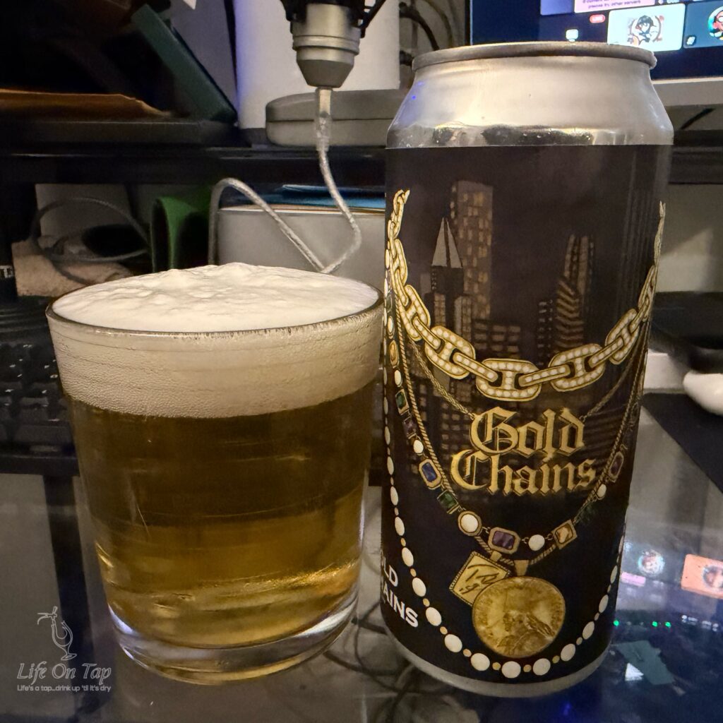Life On Tap Episode # 423: Gold Chains (Burghers Brewing Company Gold Chains - Malt Liquor)