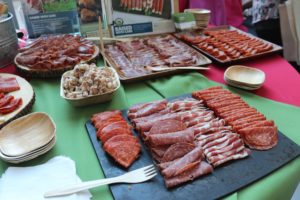 Food Fete June 2017 - The Spread at the Niman Ranch Table