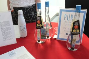 Food Fete June 2017 - Purus Organic Vodka Table